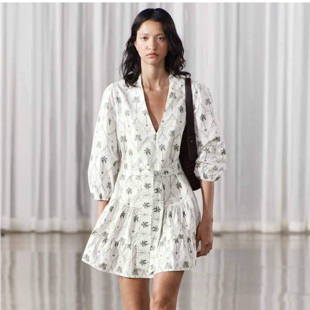 Zara Palm Tree Dress